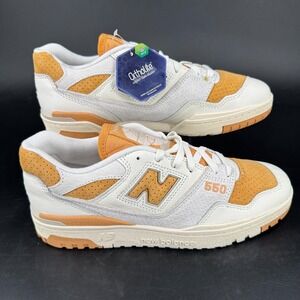 NEW New Balance 550 Shoes Sneakers UNISEX Dried Apricot Lace Up SIZE M10 W11.5